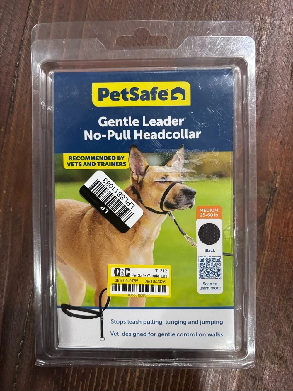 PetSafe Gentle Leader No-Pull Headcollar - Medium Dogs 25-60LBs - Sealed in Box